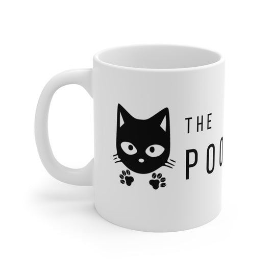 The Iconic White Sip: ThePoopCoffee Emblematic Mug