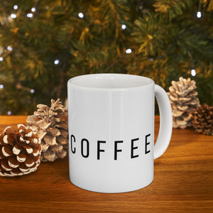 The Iconic White Sip: ThePoopCoffee Emblematic Mug