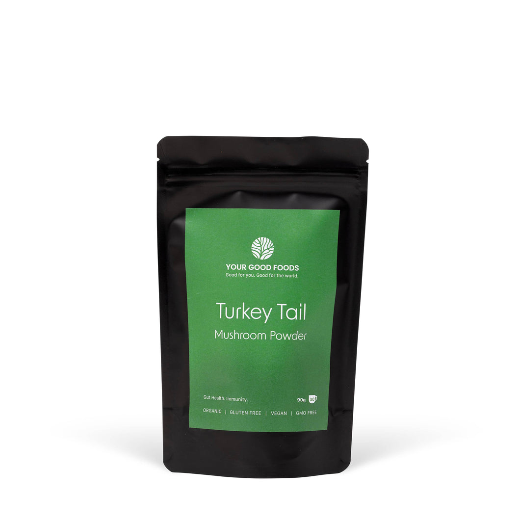 Australian Turkey Tail Mushroom Powder, 90g | The Poop Coffee