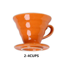 Load image into Gallery viewer, V60 Ceramic Coffee Dripper | The Poop Coffee